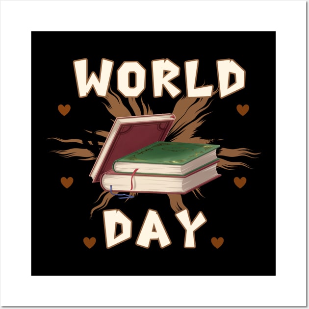 world book day Wall Art by jijo.artist